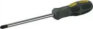 Отвертка STAYER Max-Grip Regular Cr-V намагниченная PZ No. 0х75мм (25822-0-075 G)
