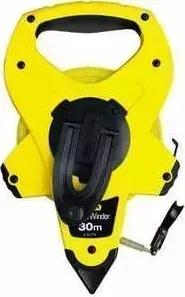 Рулетка STANLEY PowerWinder Fiberglass 30м ширина 12.7мм (2-34-772)
