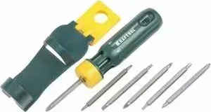 Набор KRAFTOOL отвертка Bit-Lock реверсивная с удлин битами Cr-V 12-в-1 (26160-H13)