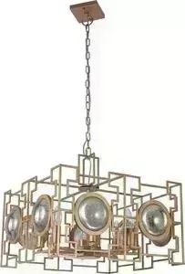 Подвесная люстра Crystal Lux Cuento SP8 Gold