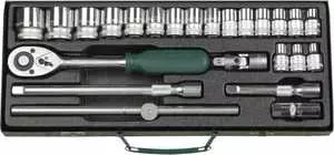 Набор головок торцевых KRAFTOOL 1/2" 24шт Industrie Qualitat (27892-H24_z01)