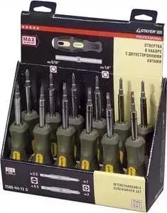 Набор отверток STAYER 12шт Max Grip (2586-H4-12 G)