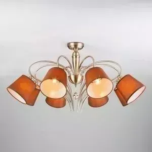 Потолочная люстра EUROSVET 60074/8 античная бронза