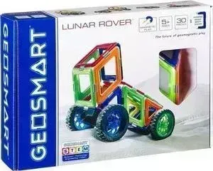 Магнитный конструктор BONDIBON GEOSMART Луноход 4 колеса, 30 деталей (ВВ2315 )