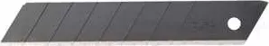 Лезвие сегментированное Olfa 18х100х0.5мм 8 сегментов 50шт Black Max (LBB-50B)
