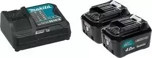 Аккумулятор MAKITA и зарядное устройство DC10SB+BL1041B, 12В, 4Ач, Li-ion (197641-2)