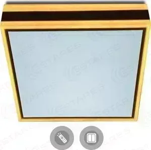 Управляемый светодиодный светильник Estares BALANCE DOUBLE 95W S-500-WHITE/SILVER-220-IP44