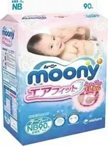 Подгузники MOONY NB (до 5 кг) 90 шт 4903111-243785