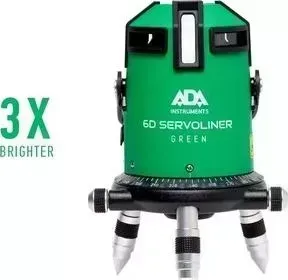 Построитель лазерных плоскостей ADA 6D Servoliner Green