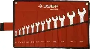 Набор ключей ЗУБР рожковых 12шт 6-32 мм (27010-H12)