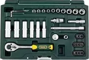 Набор торцевых головок KRAFTOOL Expert Qualitat 1/4" 36 предметов (27881-H37_z02)