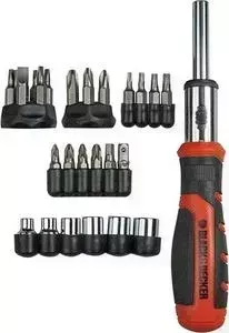 Отвертка BLACK&DECKER сменных насадок 29 шт (BDHT0-62130)