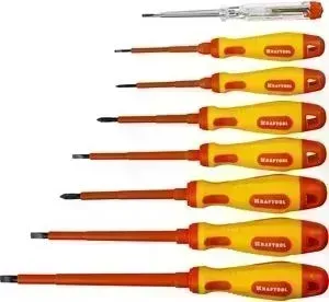 Набор отверток KRAFTOOL X-Drive Electro до 1000 В (250088-H8)