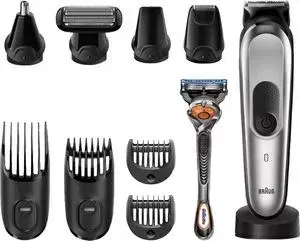 Триммер BRAUN для стайлинга MGK7020 + бритва Gillette