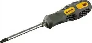 Отвертка STAYER Max-Grip Regular Cr-V намагниченная PZ2х150мм (25822-2-150 GF)