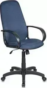 Кресло офисное БЮРОКРАТ CH-808AXSN/blblue черный/синий 12-191