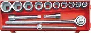 Набор FIT вороток (трещотка) 3/4"-головки 22-50мм 15шт (62470)