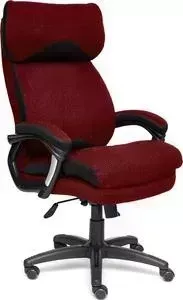 Кресло офисное TetChair DUKE ткань бордо/черный М-11/11