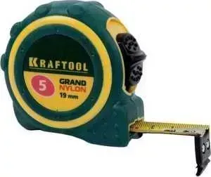 Рулетка KRAFTOOL 5м х 25мм с нейлоновым покрытием Expert (3412-05_z01)