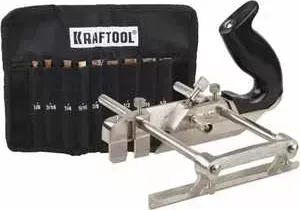 Рубанок KRAFTOOL Multi метал. модель A52 210мм в комплекте 9 ножей (1-18541-H9)