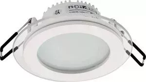 Встраиваемый светодиодный светильник Horoz 6W 3000K белый 016-016-0006 (HL687LG)