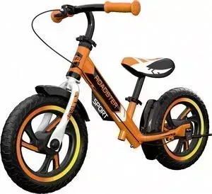 Детский алюминиевый беговел Small Rider Roadster 3 (Sport, EVA) (оранжевый)