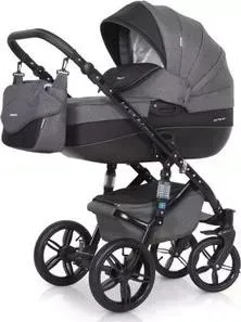 Коляска Riko BRUNO NATURAL 07 Carbon черный