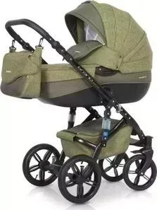 Коляска Riko BRUNO NATURAL 04 Olive зеленый