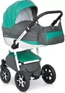 Коляска 2 в 1 Expander 2 в 1 MONDO ECCO 30 серый-изумруд