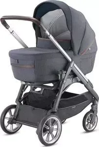 Коляска 3 в 1 INGLESINA 3 в 1 Aptica System Quattro на шасси Aptica Graphite Coffee AA70M6TLD + AE70M6201