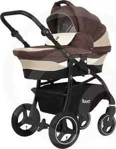 Коляска 2 в 1 Rant 2 в 1 детская SIDNEY RA141 Brown / Beige