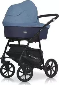 Коляска 2 в 1 Riko Basic 2 в 1 BELLA 02 синий