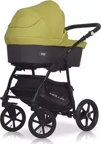 Коляска 2 в 1 Riko Basic 2 в 1 BELLA 08 серый-лимонный