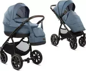 Коляска 2 в 1 Noordi 2 в 1 Sole Sport NEW(Denim 830) (123352)