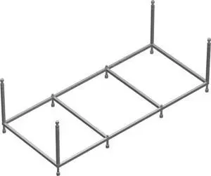 Каркас Vagnerplast для прямоугольных ванн 150x70 (VPK15070)