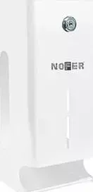 Диспенсер для туалетной бумаги Nofer Two rolls 2 рулонов, белый (05101.W)