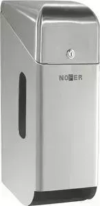 Диспенсер для туалетной бумаги Nofer Three rolls 3 рулонов, с крышкой, хром/матовый (05100.S)