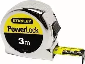 Рулетка STANLEY 3м х19мм MicroPowerlock (0-33-522)