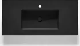 Раковина Acquabella Integra 100x46,5 черный (ENCIM.INTEGRA_100_S/F_SLATE_NEGRO)