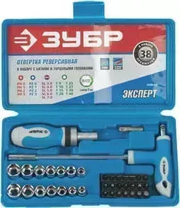 Набор ЗУБР отвертка "Эксперт" 38 предметов (25296-H38)