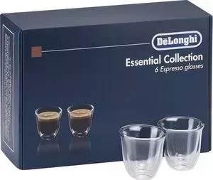 Набор чашек DE LONGHI Espresso Glasses Set (6 шт)