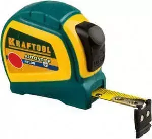 Рулетка KRAFTOOL 5м х25мм с нейлоновым покрытием Expert (34123-05-25)
