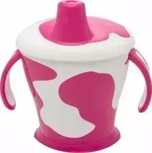 Поильник Canpol -непроливайка с ручками Little cow 31/404, 9+ месяцев, 250 мл, фиолетовый