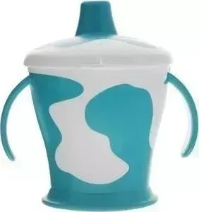 Поильник Canpol -непроливайка с ручками Little cow 31/404, 9+ месяцев, 250 мл, синий