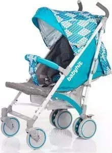 Коляска прогулочная BABYHIT Rainbow Rhombus Blue&17