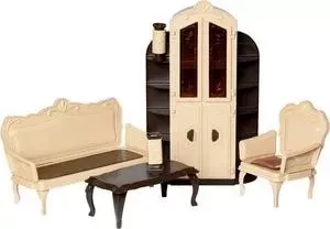 Кукольная мебель ОГОНЕК Набор для гостиной "Коллекция" (С-1299)