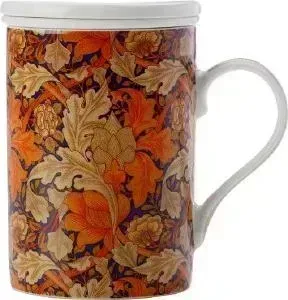 Заварочная кружка с крышкой и ситечком Maxwell &amp; Williams Акант (MW637-DX0028) Maxwell &amp;amp; Williams с и