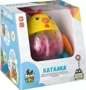 Каталка BONDIBON с ручкой КУРОЧКА (ВВ2380 )