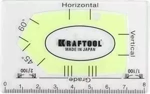 Уровень KRAFTOOL 8х5см Мини "Super Card" (1-34869)