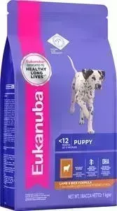 Сухой корм Eukanuba Pyppy Lamb Rice Formula с ягненком и рисом для щенков всех пород 1кг